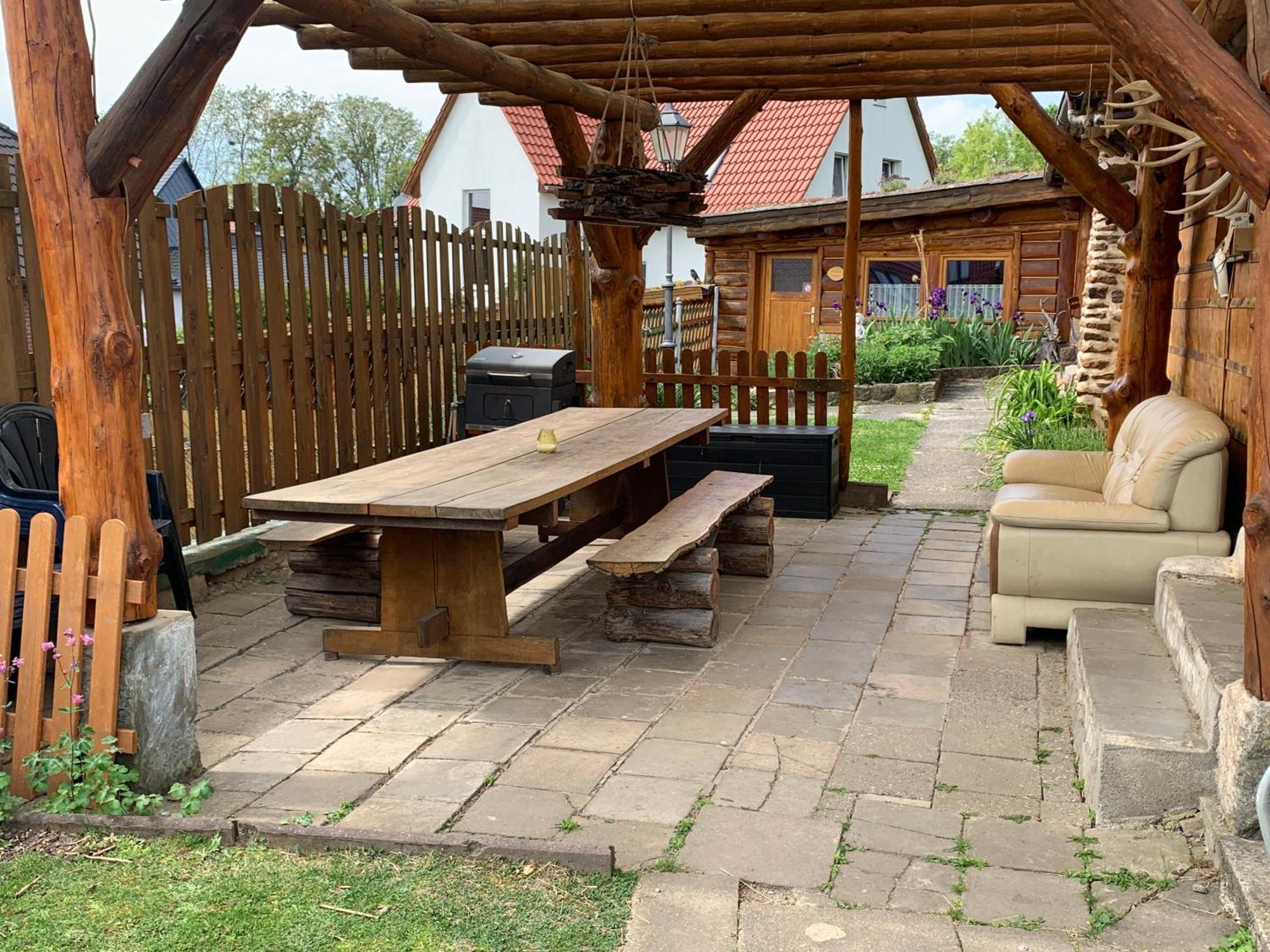 Blockhausvermietung "Vor Dem Groeperntor" Quedlinburg Esterno foto