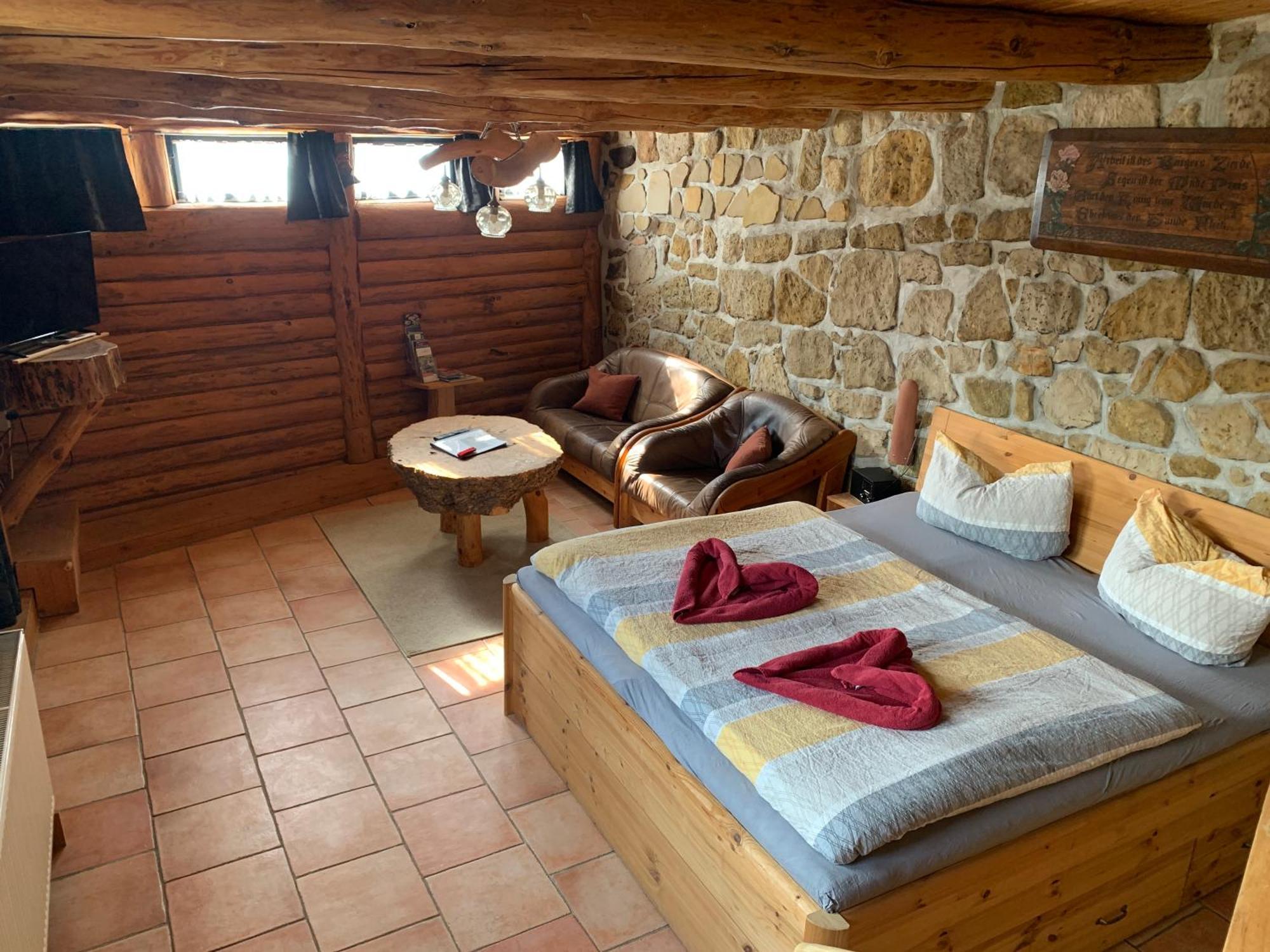Blockhausvermietung "Vor Dem Groeperntor" Quedlinburg Esterno foto